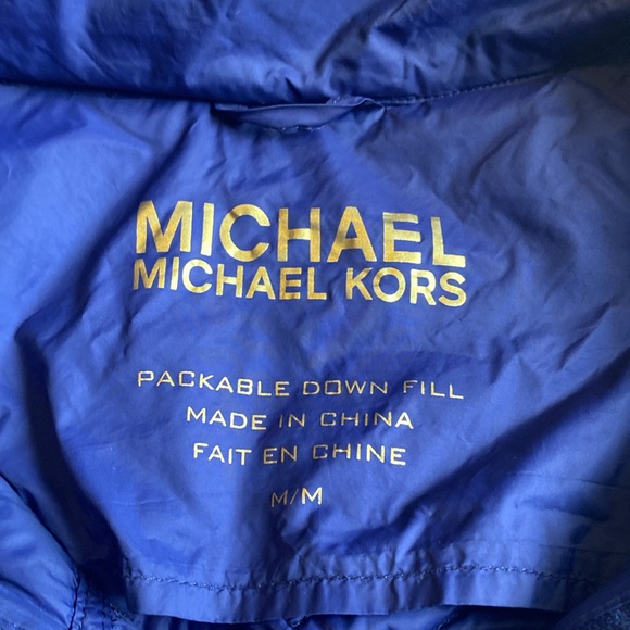 Michael Kors packable downfill jackets - Picture 3 of 5